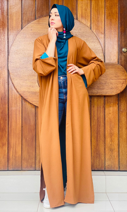 Daruri Coat Brown/Blue