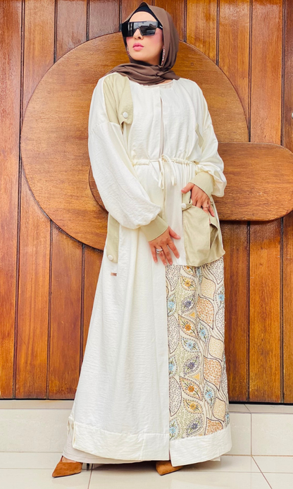 The Maélia Atelier Coat - Pearl