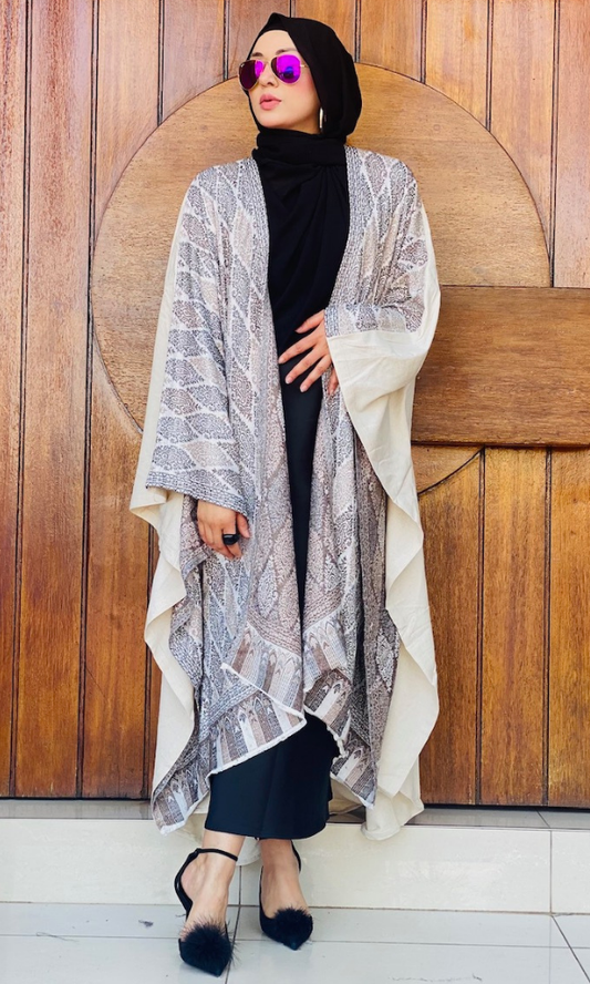 Pashmina Linen Coat - 25