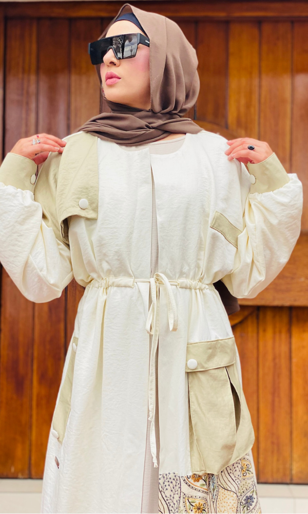 The Maélia Atelier Coat - Pearl