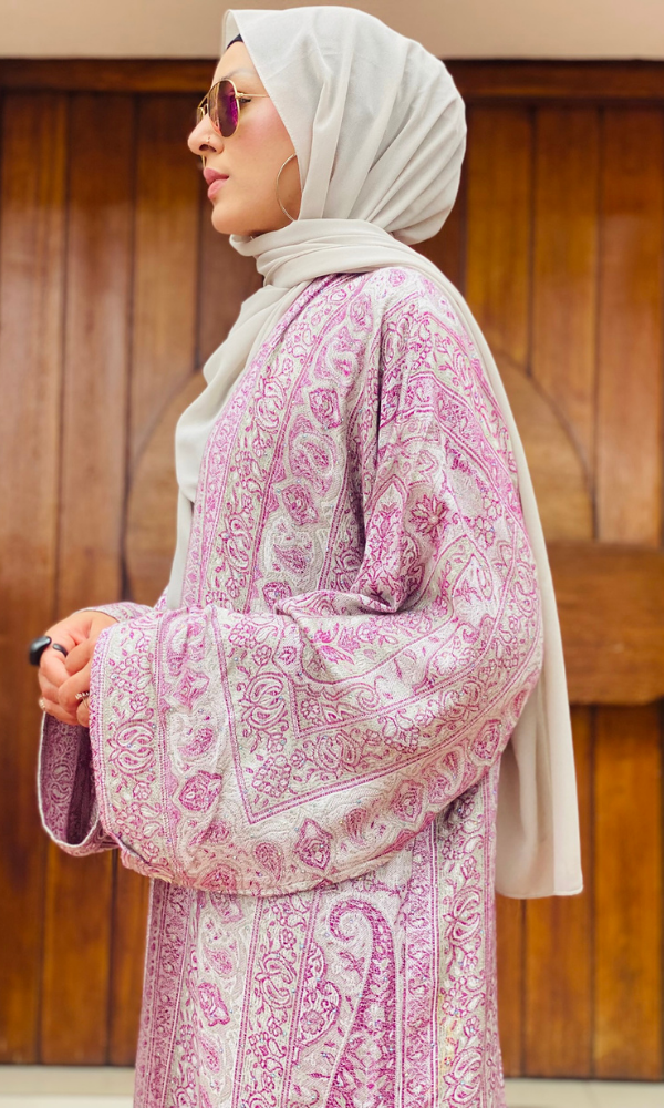 Arwa Pashmina Duster Coat - 12