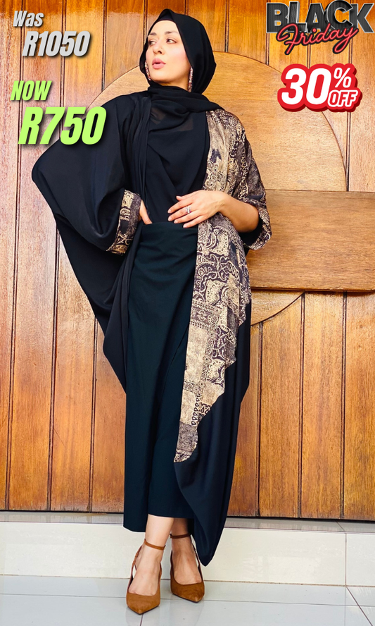 Script Kimono - Noir 1