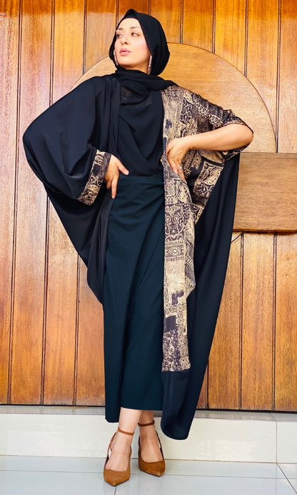 Script Kimono - Noir 1