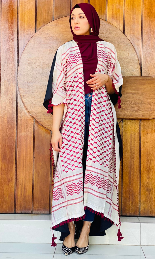 Keffiyeh coat 30