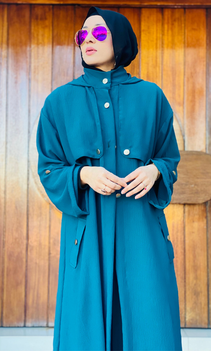 CoreLuxe Parka - Azure