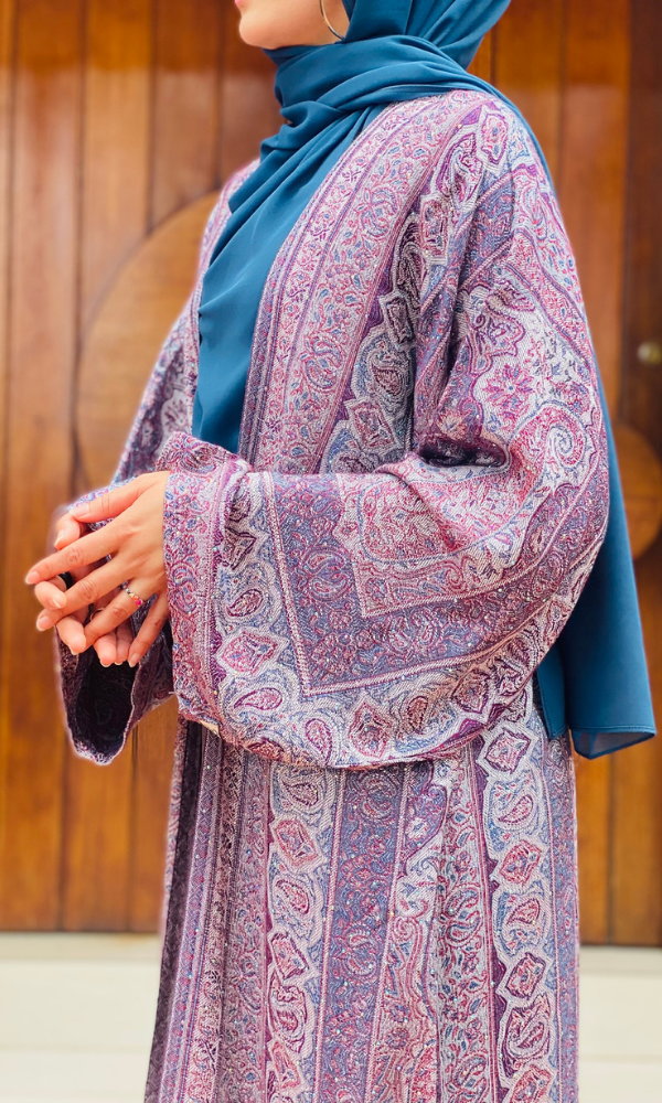 Arwa Pashmina Duster Coat - 17