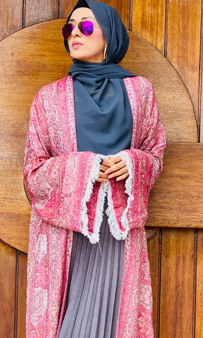 Arwa Pashmina Duster Coat 2.0 - 2