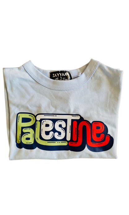 Kids 100% Cotton T - Baby Blue