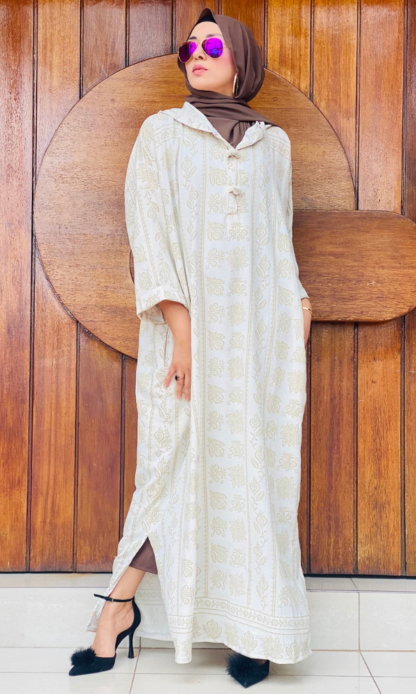 Mirayah Kaftan Beige