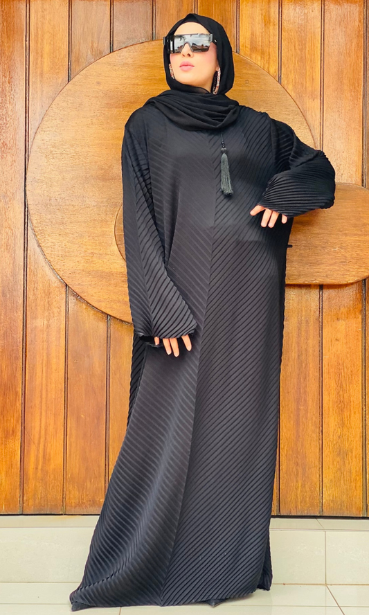 The Pleated Abaya
