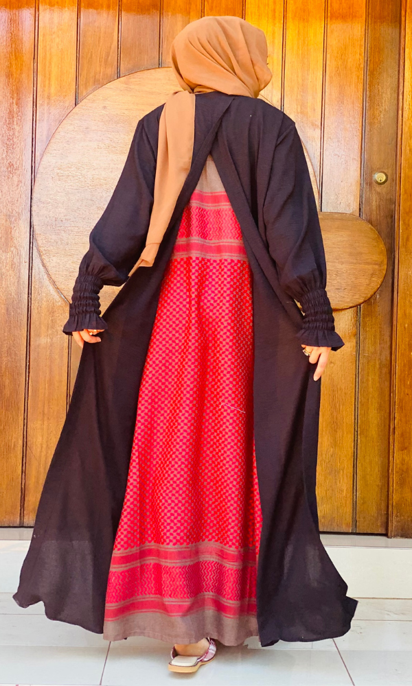 Omani Keffiyeh Coat 4